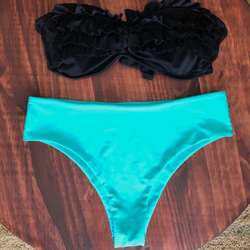 Strapless Bikini Set